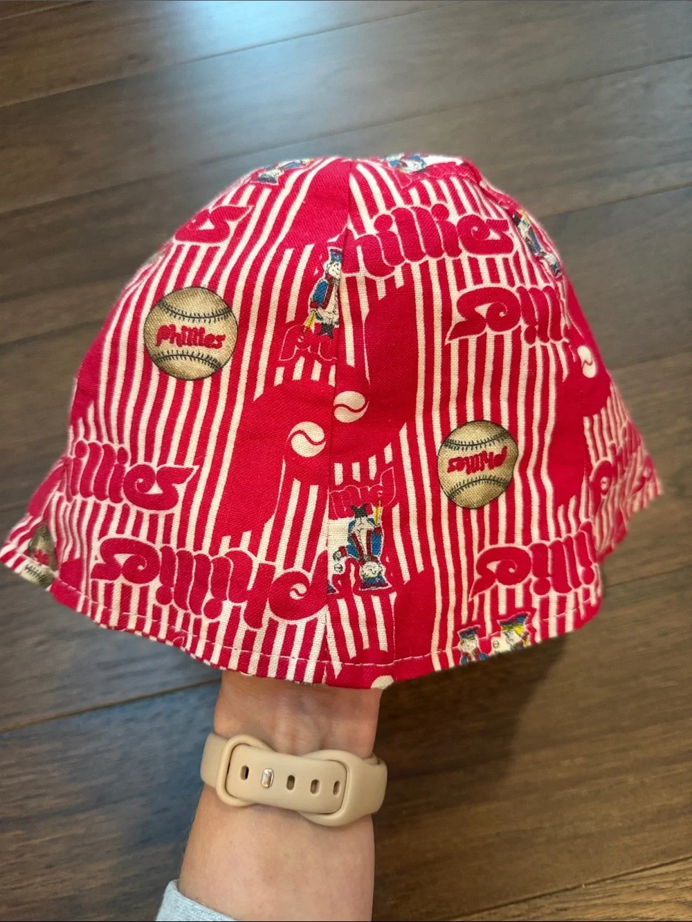 Philadelphia Phillies Red Stripe Bucket Hat